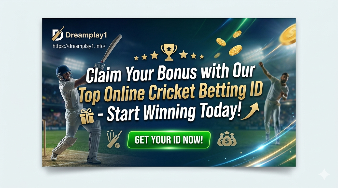 Online cricket betting ID with bonus