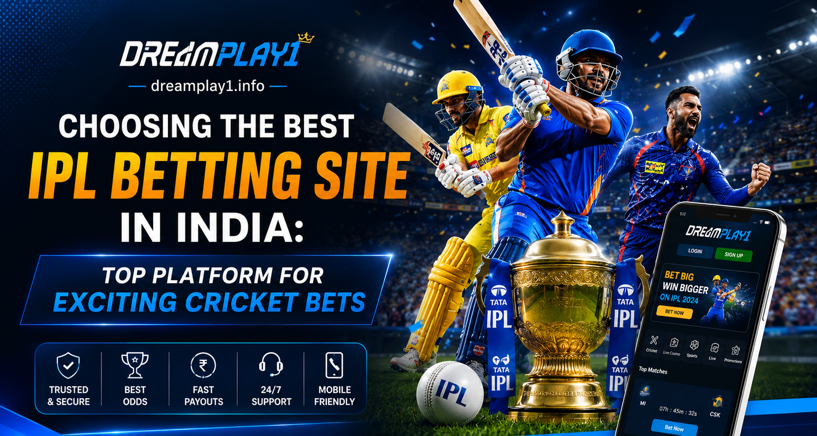 Best IPL Betting Site in India