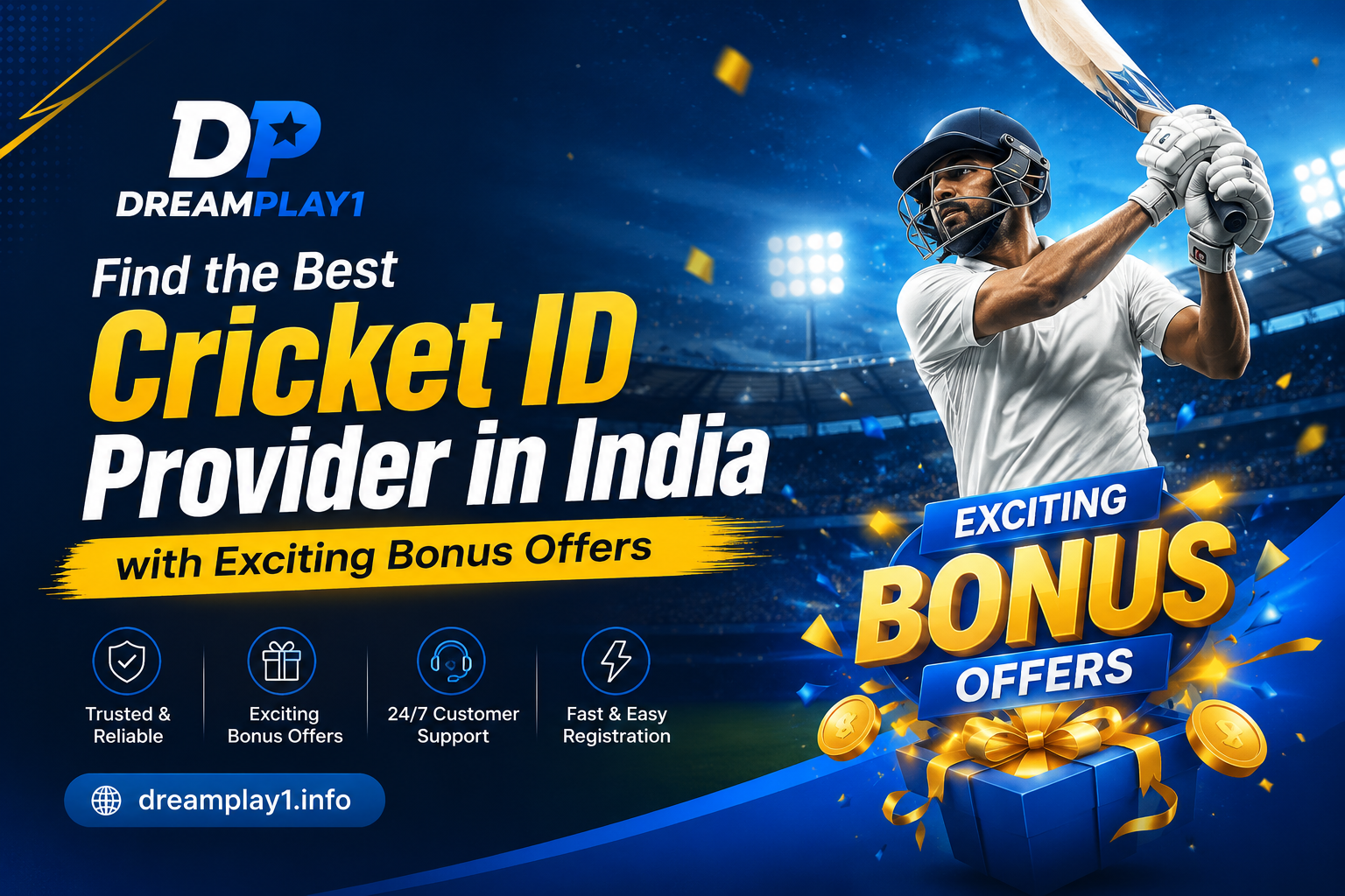 Best Cricket ID Provider in India with Bonus