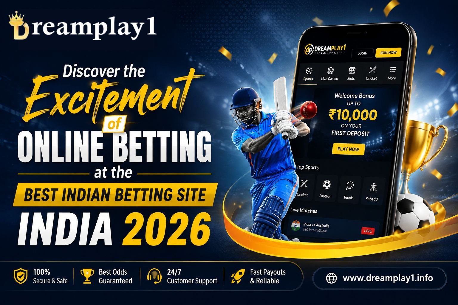Online Betting at the Best Indian Betting Site India 2026