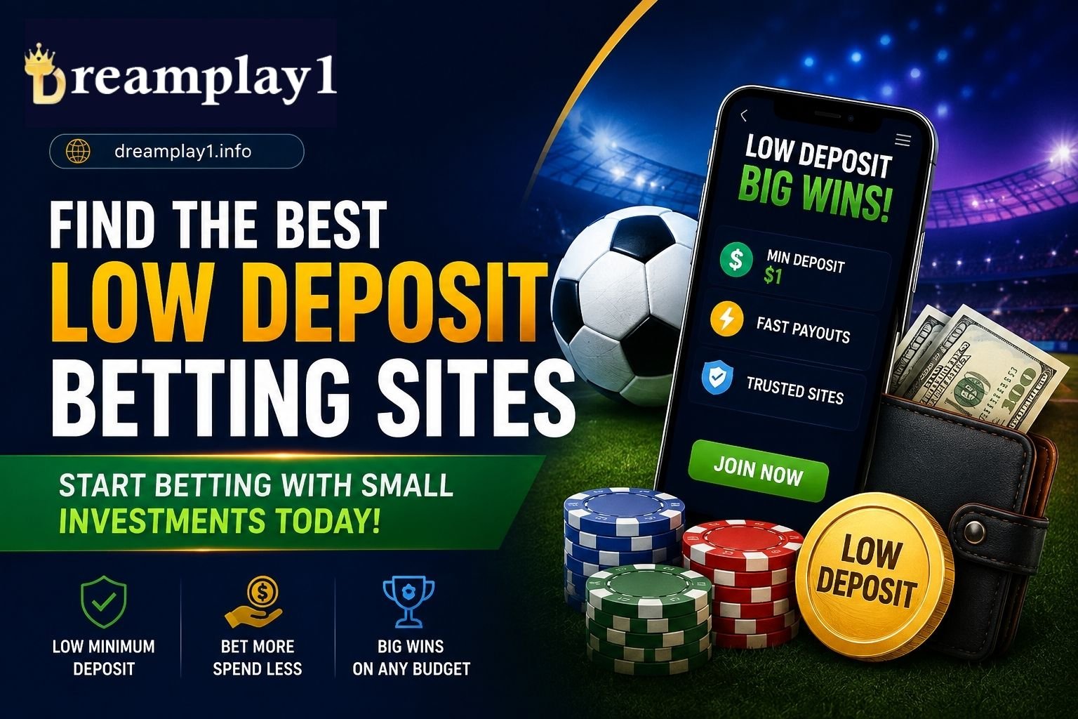 Low Deposit Betting Sites